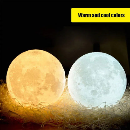 Moon Lamp – LED Night Light with Soft Glow