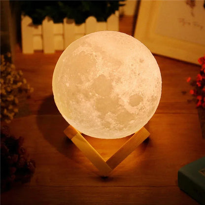 Moon Lamp – LED Night Light with Soft Glow