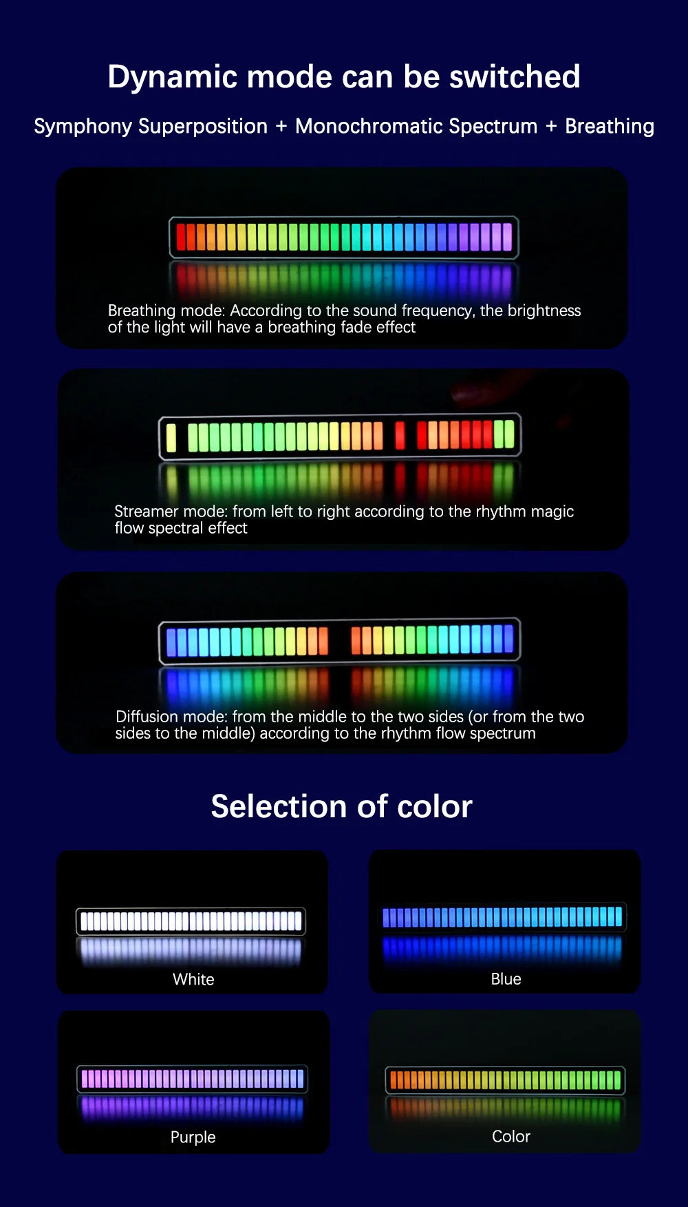 Smart RGB LED Light Bar