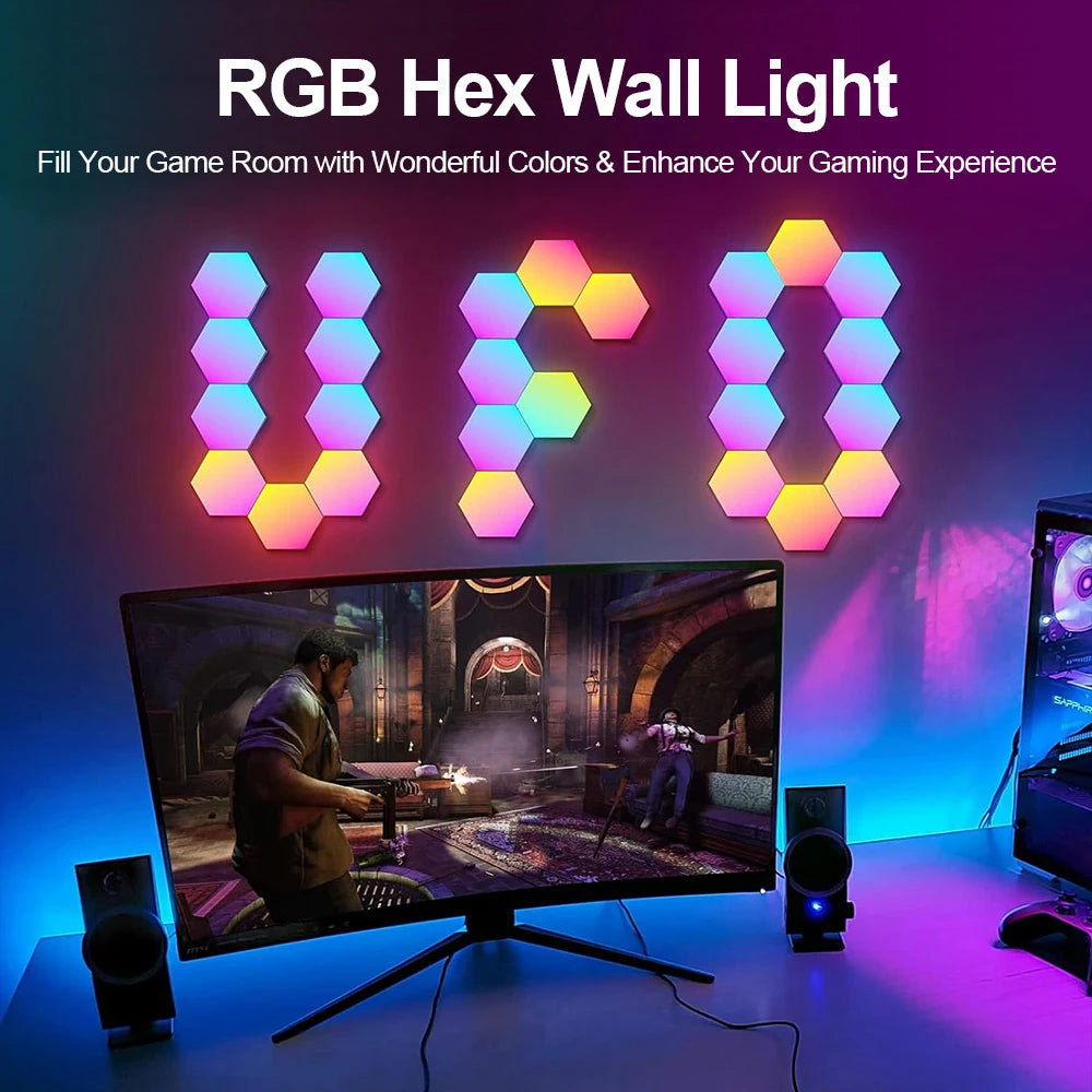 Smart Hex Wall Lights