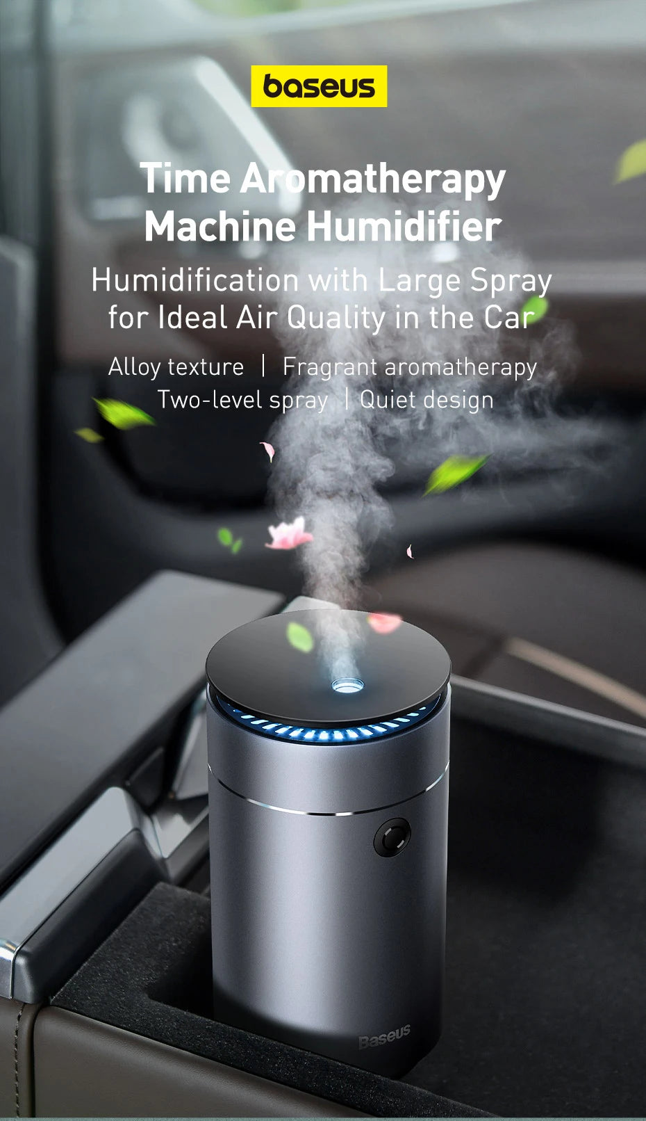 USB Car Diffuser – Long-Lasting Aromatherapy for a Fresh Ride