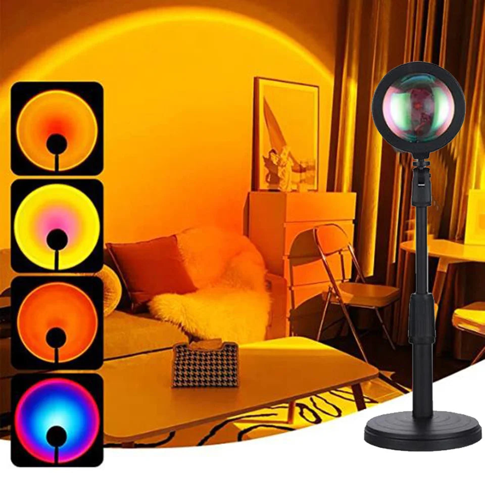 Sunset Lamp – 360° Rotatable Mood Lighting