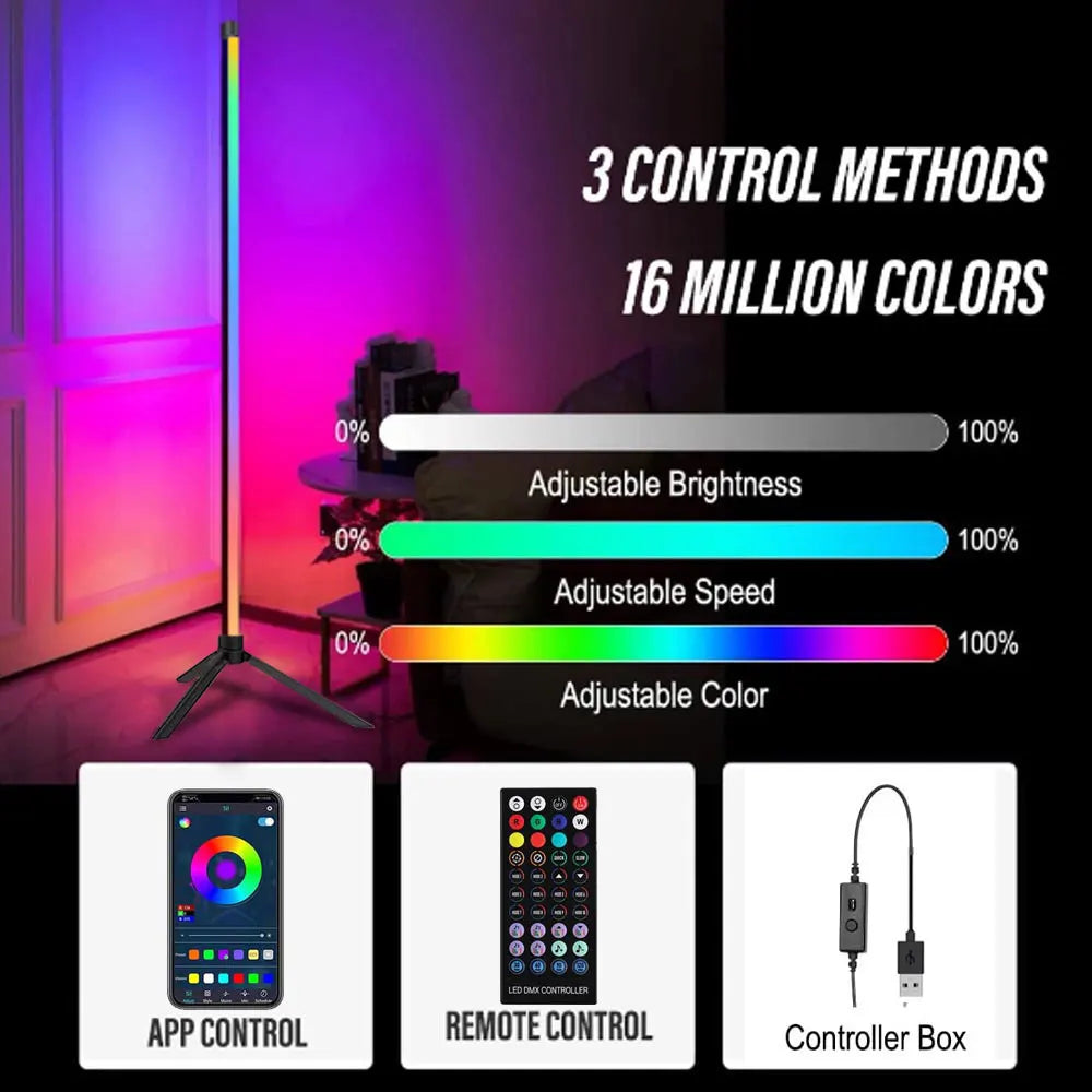 Sound Reactive LED Light Bar – Smart Mood Lighting