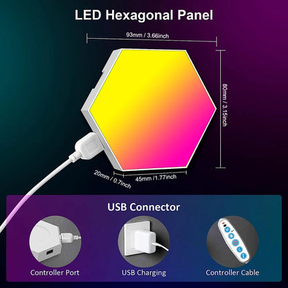 Smart Hex Wall Lights