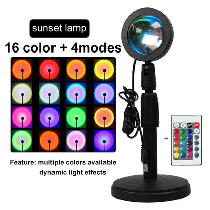 Sunset Lamp – 360° Rotatable Mood Lighting